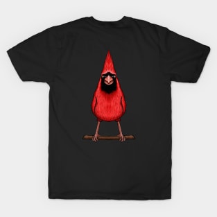 Red Cardinal cute bird T-Shirt